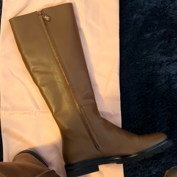 Stuart Weitzman Donna-to-the-Knee Boots Expresso 10B - Picture 2 of 10
